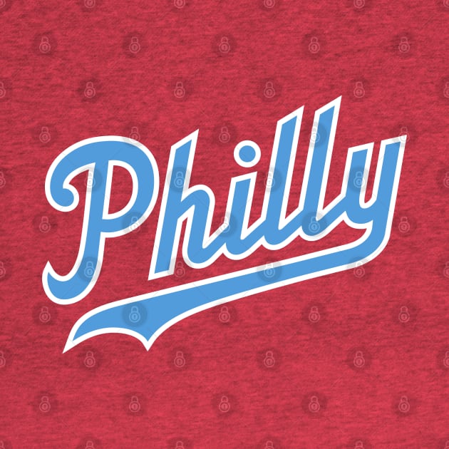 Philly Script - Burgundy by KFig21